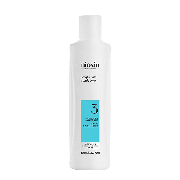 Rivitalizzante di cuoio capelluto per capelli fini colorati leggermente diradati System 3 (Conditioner System 3)