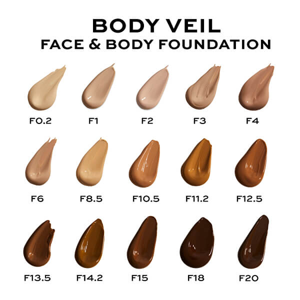 Make-up na tvár a telo Body Veil (Face & Body Foundation) 120 ml