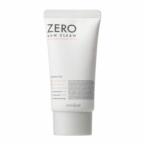 Opalovací krém na obličej (Zero Sun Clean) 50 ml