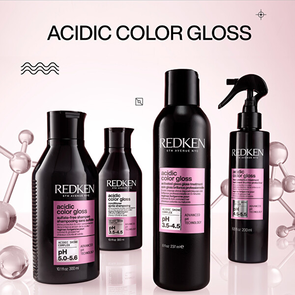Rozjasňujúci kondicionér pre intenzívnu výživu a dlhotrvajúcu farbu a lesk Acidic Color Gloss (Conditioner)