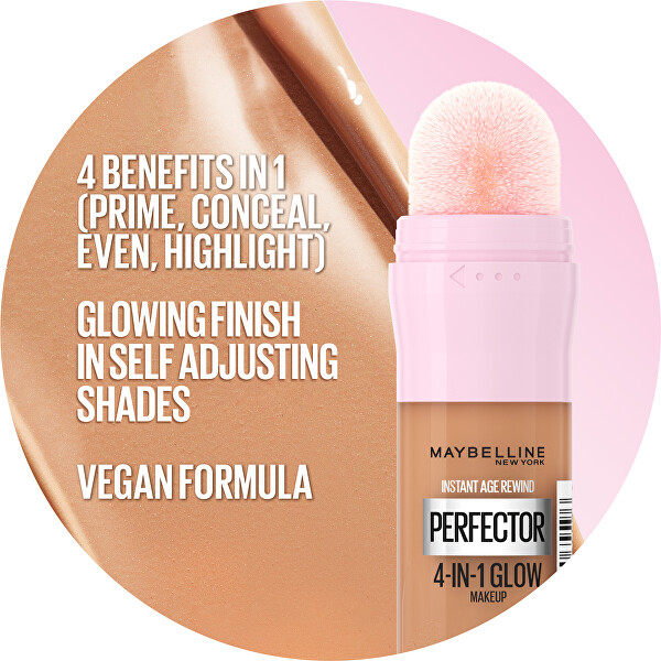 Világosító smink Instant Perfector 4 az 1-ben Glow Makeup 20 ml