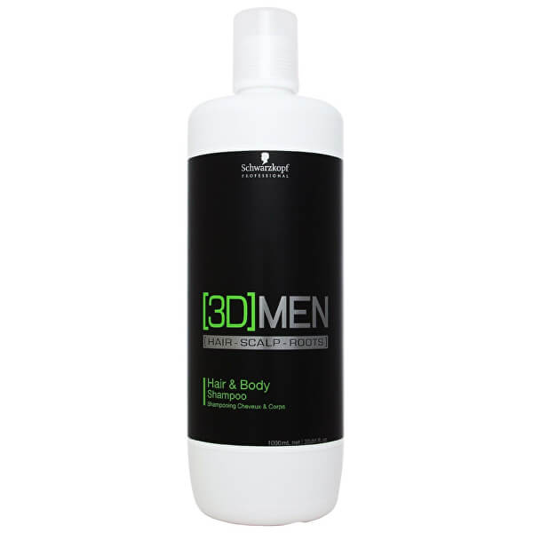 Šampon na vlasy i tělo pro muže 3D (Hair & Body Shampoo)