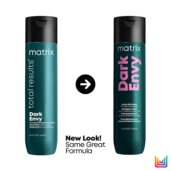 Šampon neutralizující červené odstíny na tmavých vlasech Total Results Dark Envy (Shampoo)