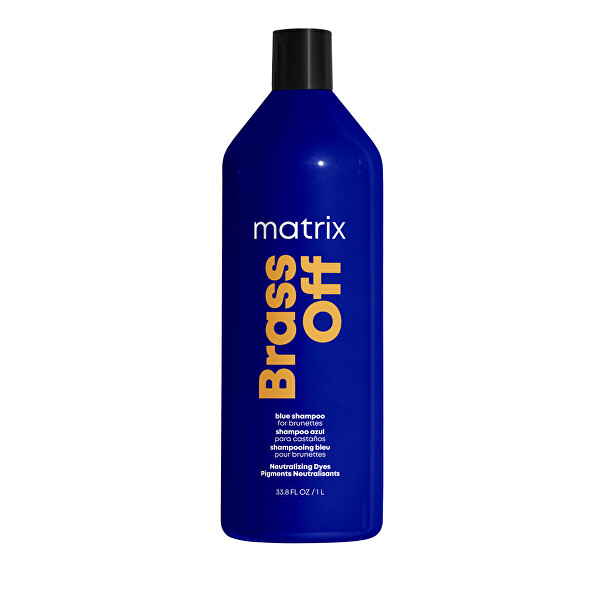 Shampoo per neutralizzare sottotoni di ottone Total Results Brass Off (Shampoo)