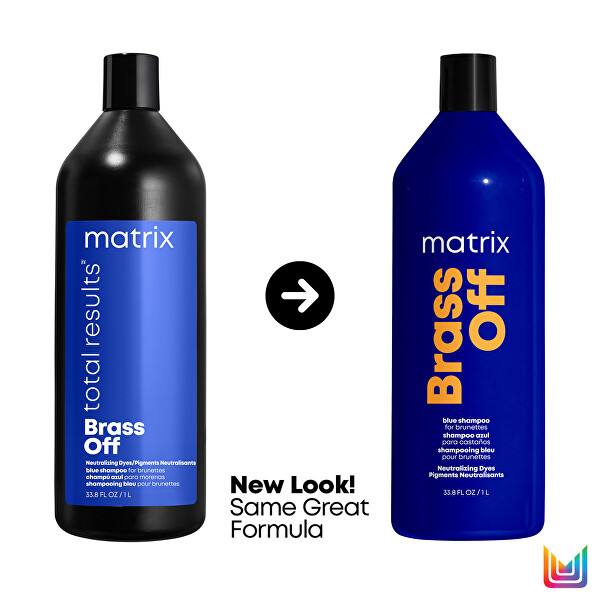 Shampoo per neutralizzare sottotoni di ottone Total Results Brass Off (Shampoo)