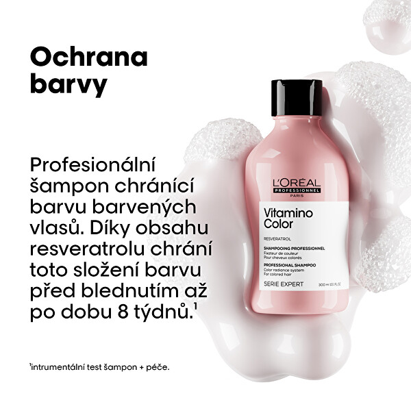Šampon pro barvené vlasy Série Expert Resveratrol Vitamino Color (Shampoo)
