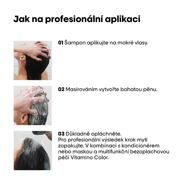 Šampon pro barvené vlasy Série Expert Resveratrol Vitamino Color (Shampoo)