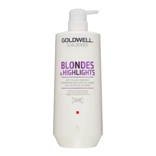 Șampon pentru părul blond si vopsit cu melir Dualsenses Blondele & Repere (Anti-Yellow Shampoo)