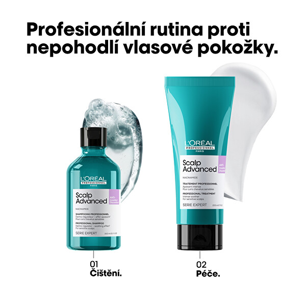 Šampon pro citlivou pokožku hlavy Scalp Advanced Anti-Discomfort Dermo (Regulator Shampoo)