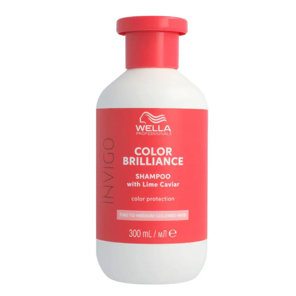 Sampon vékonyszálú és normál festett hajra Invigo Color Brilliance (Color Protection Shampoo)