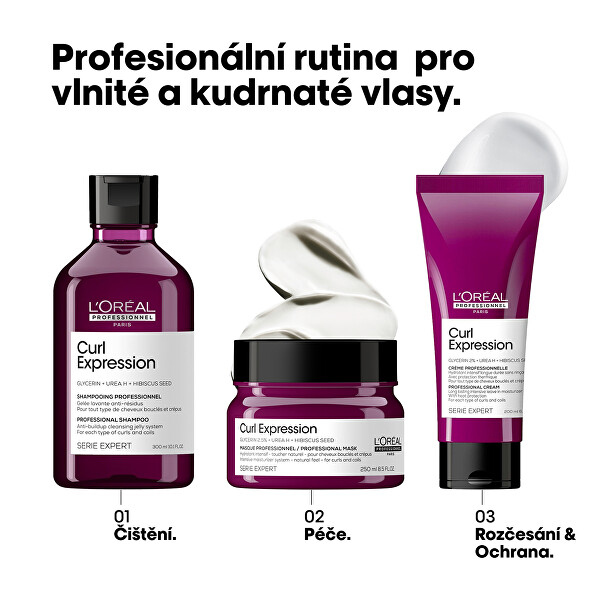 Šampon pro kudrnaté a vlnité vlasy Curl Expression Anti Build Up (Professional Shampoo)