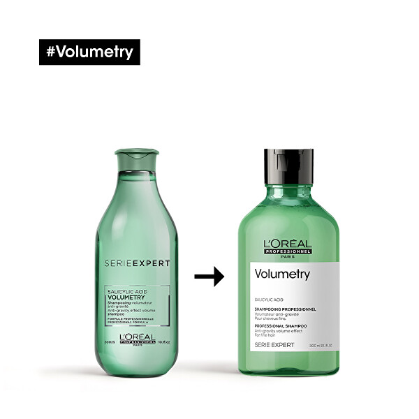 Šampón pre objem vlasov Serie Expert Volumetry (Anti-Gravity Volumising Shampoo)