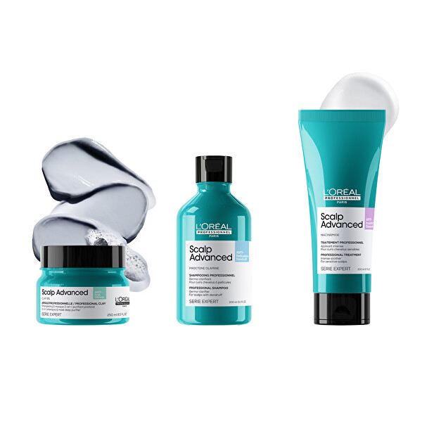 Korpásodás elleni sampon Scalp Advanced (Anti-Dandruff Dermo Clarifier Shampoo)