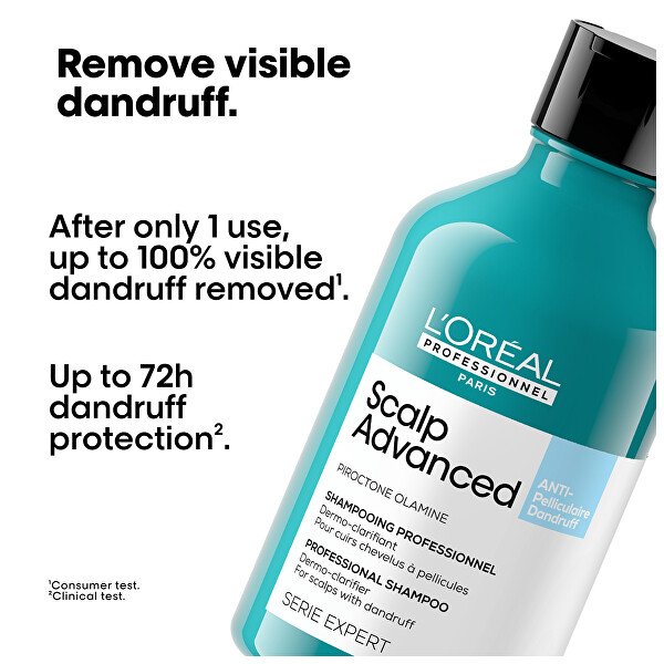 Korpásodás elleni sampon Scalp Advanced (Anti-Dandruff Dermo Clarifier Shampoo)