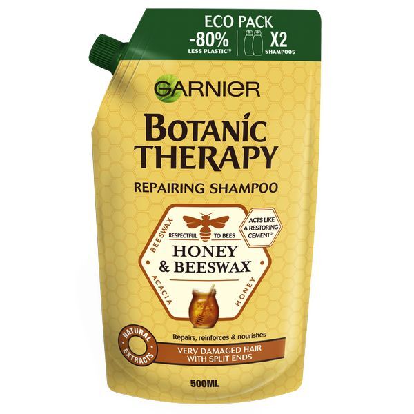Shampoo con miele e propoli per capelli molto danneggiati Botanic Therapy (Repairing Shampoo)