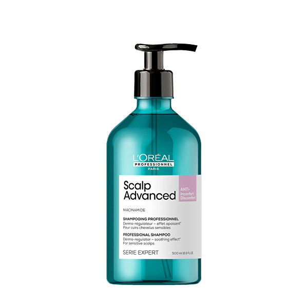 Šampon pro citlivou pokožku hlavy Scalp Advanced Anti-Discomfort Dermo (Regulator Shampoo)