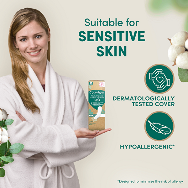 Slipové vložky Organic Cotton Long