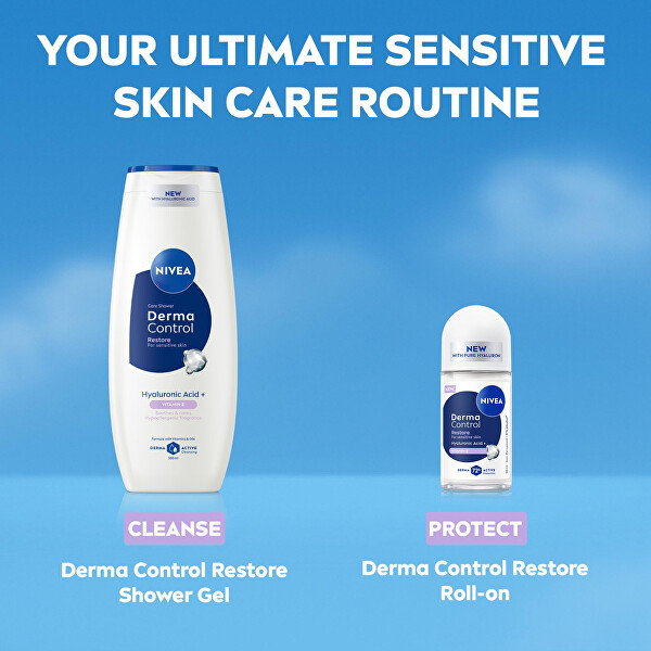Sprchový gel pro citlivou pokožku Derma Control Restore (Care Shower)