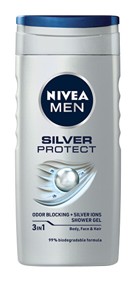 Gel doccia per uomo Silver Protect