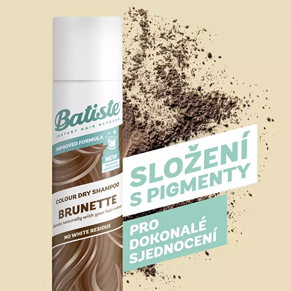 Suchý šampon pro hnědé odstíny vlasů (Dry Shampoo Plus Beautiful Brunette)