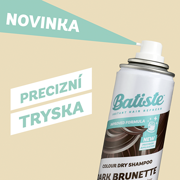 Suchý šampon pro tmavé vlasy (Dry Shampoo Plus Divine Dark)