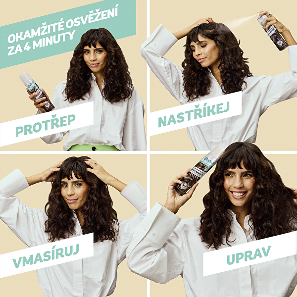 Suchý šampon pro tmavé vlasy (Dry Shampoo Plus Divine Dark)