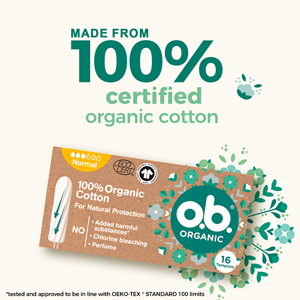 Tampony Organic Normal