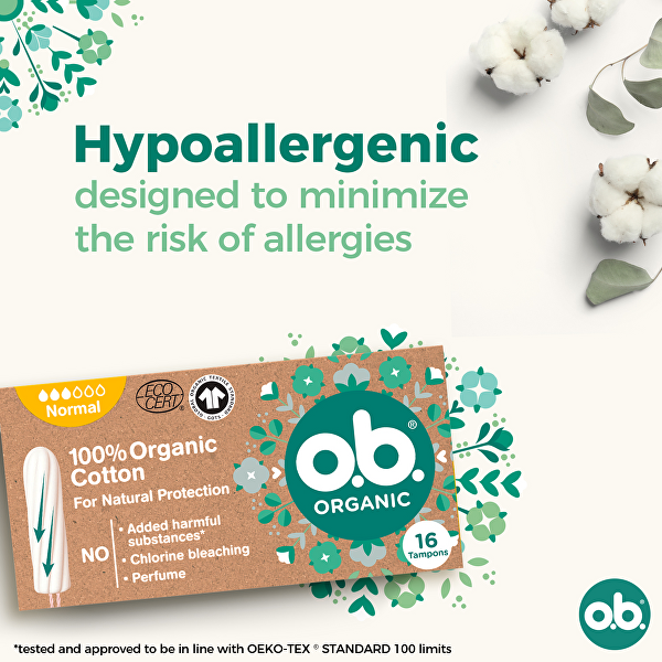 Tampony Organic Normal