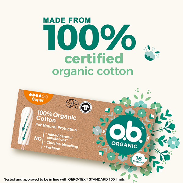 Tampony Organic Super