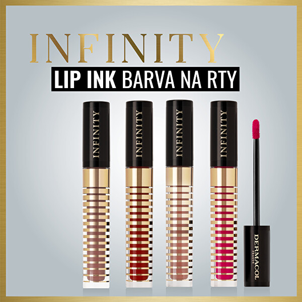 Tekutá matná rtěnka Infinity (Lip Ink) 3,4 ml