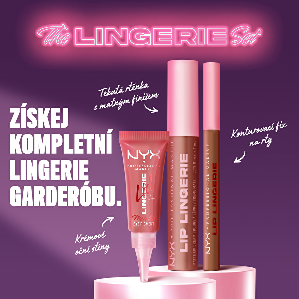 Tekuté oční stíny Lid Lingerie Cream Eye Pigment 6 ml