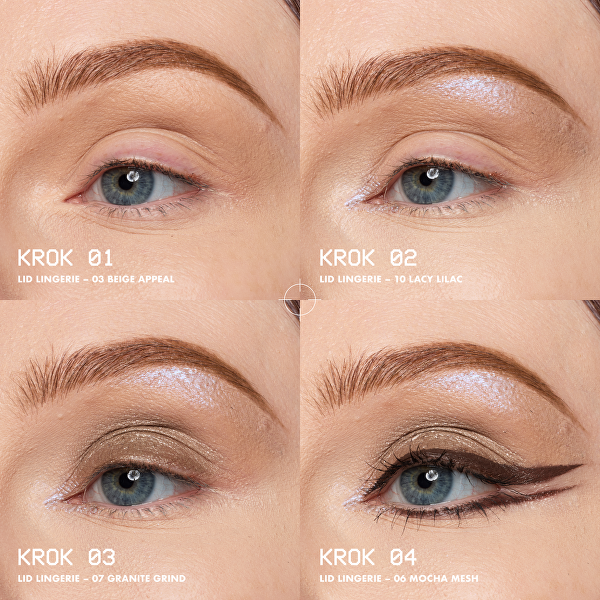 Tekuté oční stíny Lid Lingerie Cream Eye Pigment 6 ml