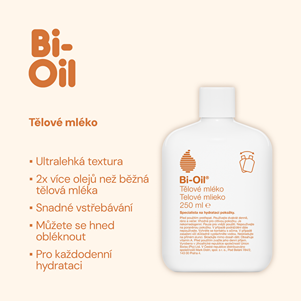 Telové mlieko na intenzívnu hydratáciu (Body Lotion)
