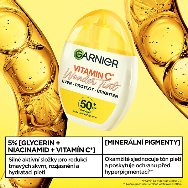 Tónovací fluid SPF 50 Vitamin C Wonder Tint 40 ml