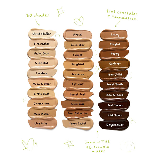 Matující make-up Juno Full Coverage Matte Foundation 30 ml