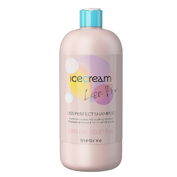 Șampon de netezire pentru păr indisciplinat și încrețit Ice Cream Liss Pro (Liss Perfect Shampoo)