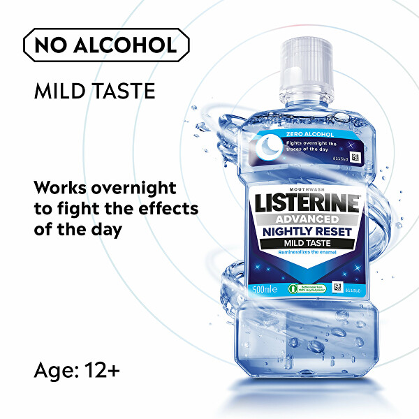 Ústní voda Advanced Nightly Reset Mild Taste