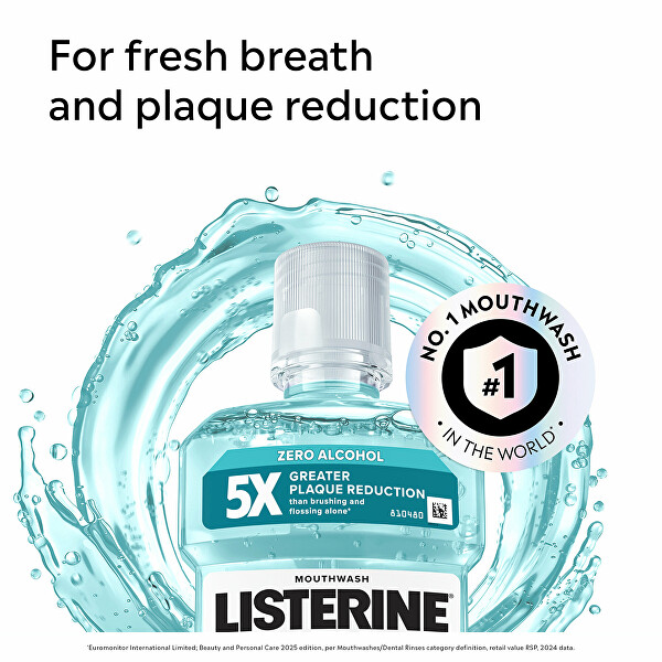 Ústní voda bez alkoholu Zero - Coolmint Mild Taste