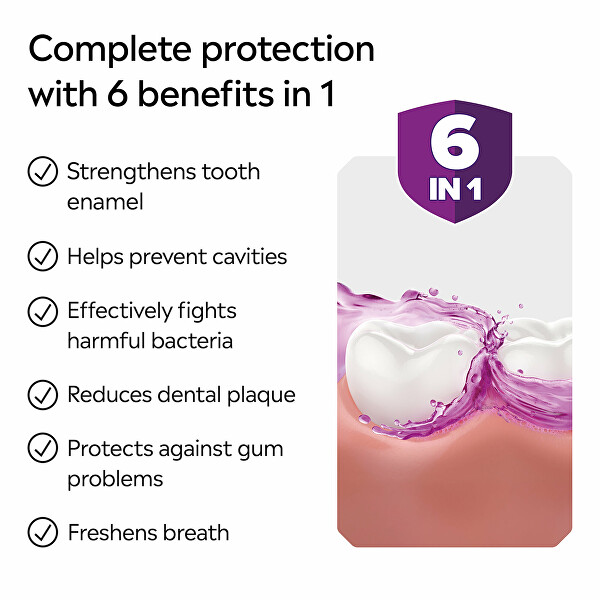 Ústní voda pro kompletní ochranu Total Care Teeth Protection