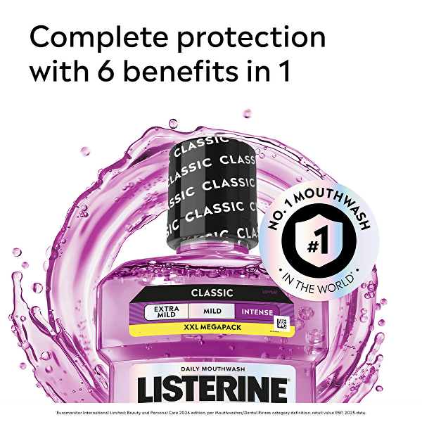 Apă de gură pentru protecție completă Total Care Intense