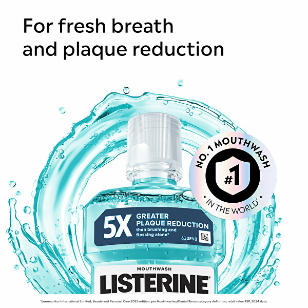 Ústní voda proti zubnímu povlaku Coolmint