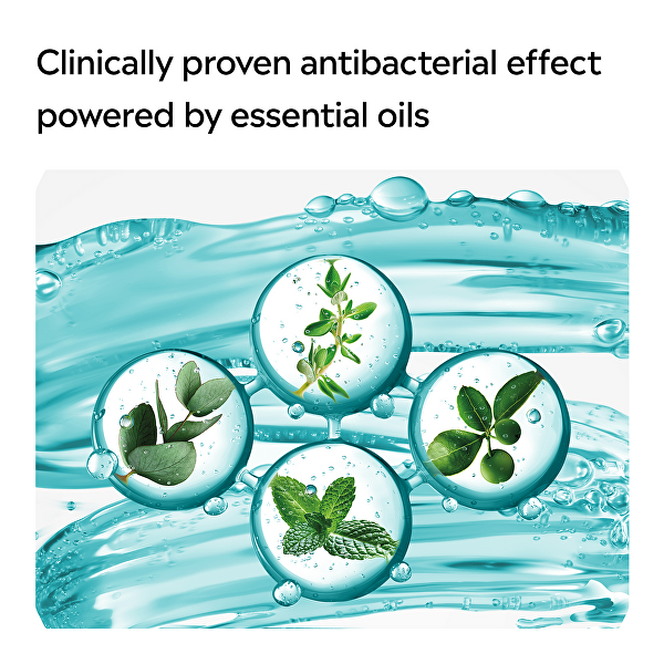 Apă de gură împotriva plăcii bacteriene Coolmint