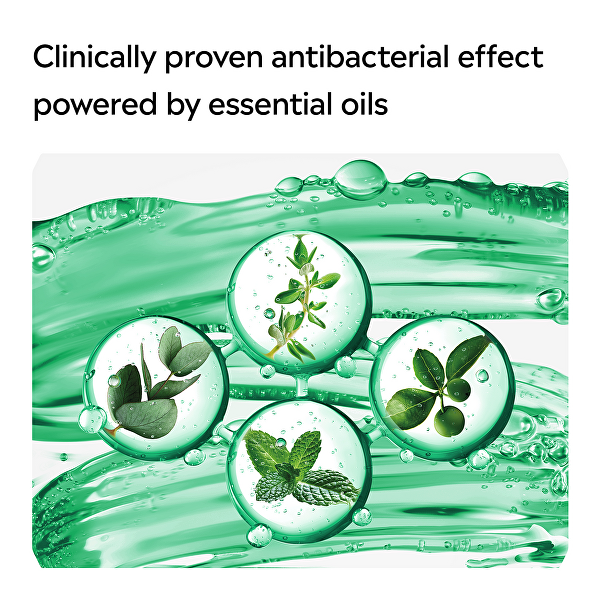 Apă de gură împotriva plăcii bacteriene Fresh Burst