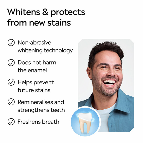 Ústní voda s bělicím účinkem Advanced White Mild Taste