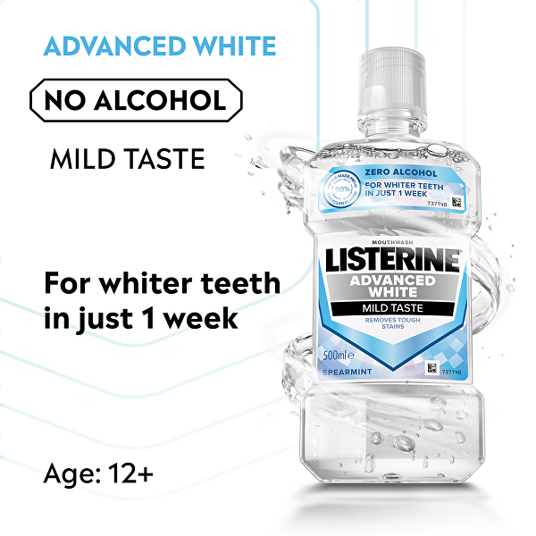 2. JAKOST - Ústní voda s bělicím účinkem Advanced White Mild Taste