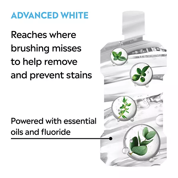 2. JAKOST - Ústní voda s bělicím účinkem Advanced White Mild Taste