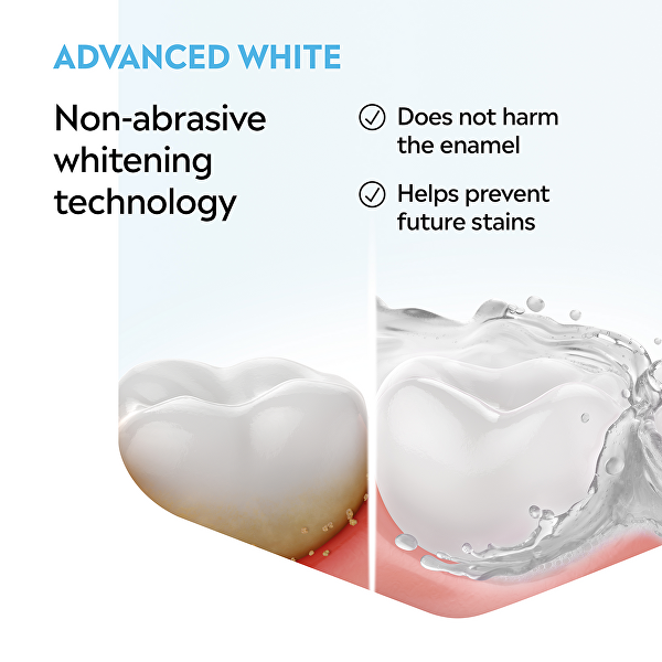 2. JAKOST - Ústní voda s bělicím účinkem Advanced White Mild Taste