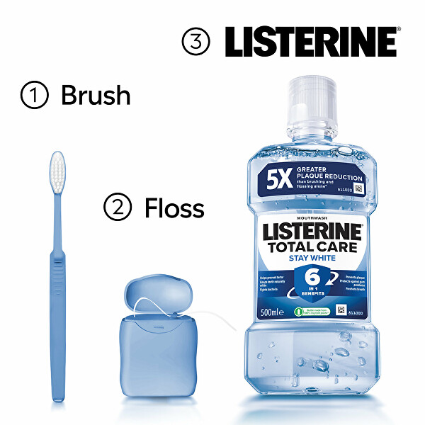 Ústní voda s bělicím účinkem Total Care Stay White