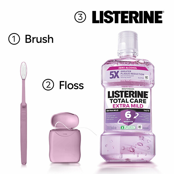 Ústní voda Total Care Extra Mild