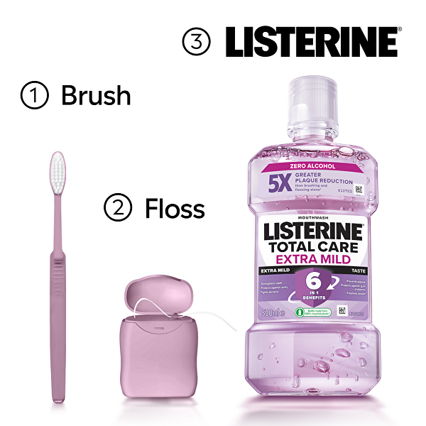 Ústní voda Total Care Extra Mild